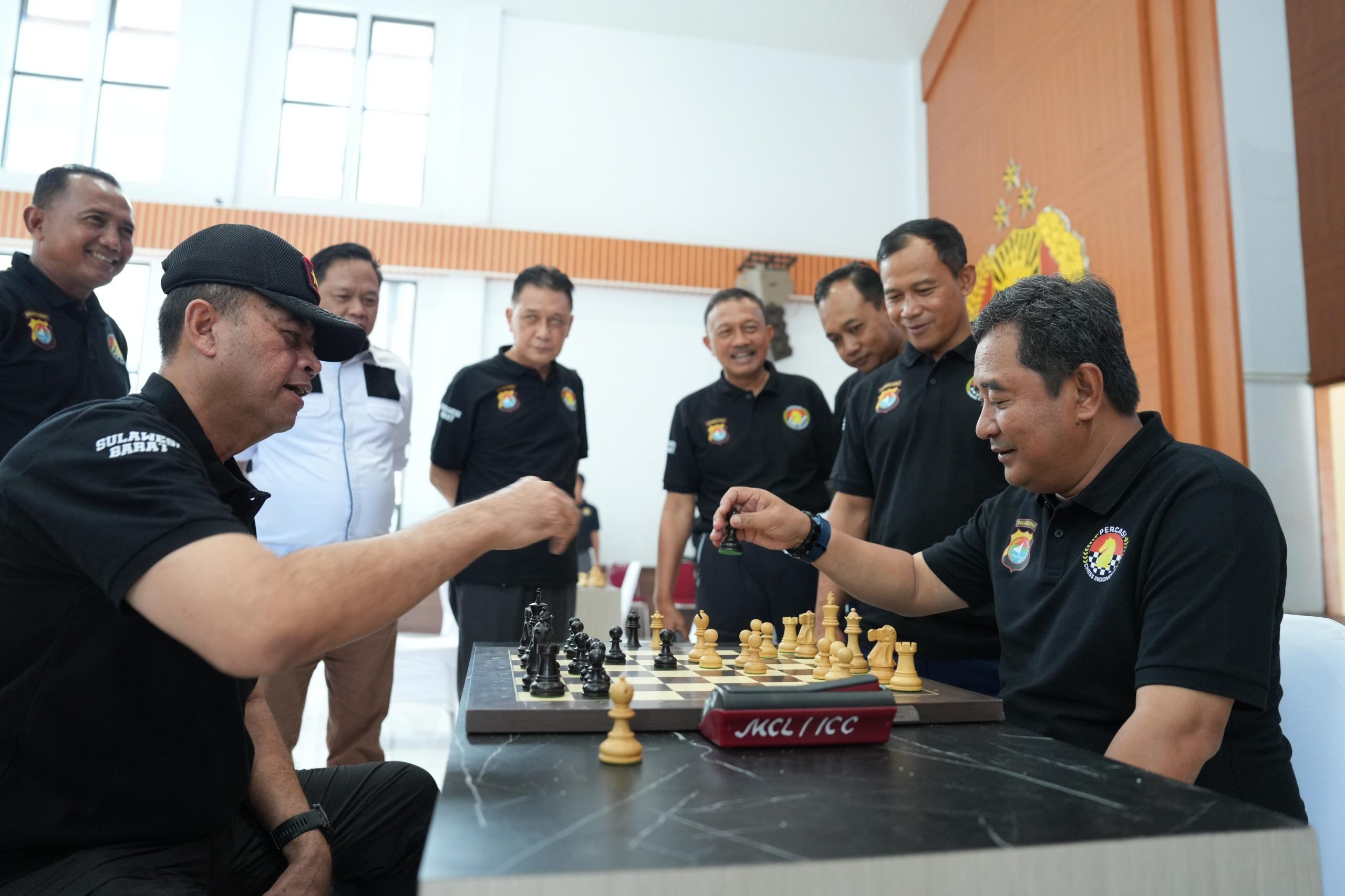 150名来自各省的选手参加西苏拉威西地区警察象棋锦标赛