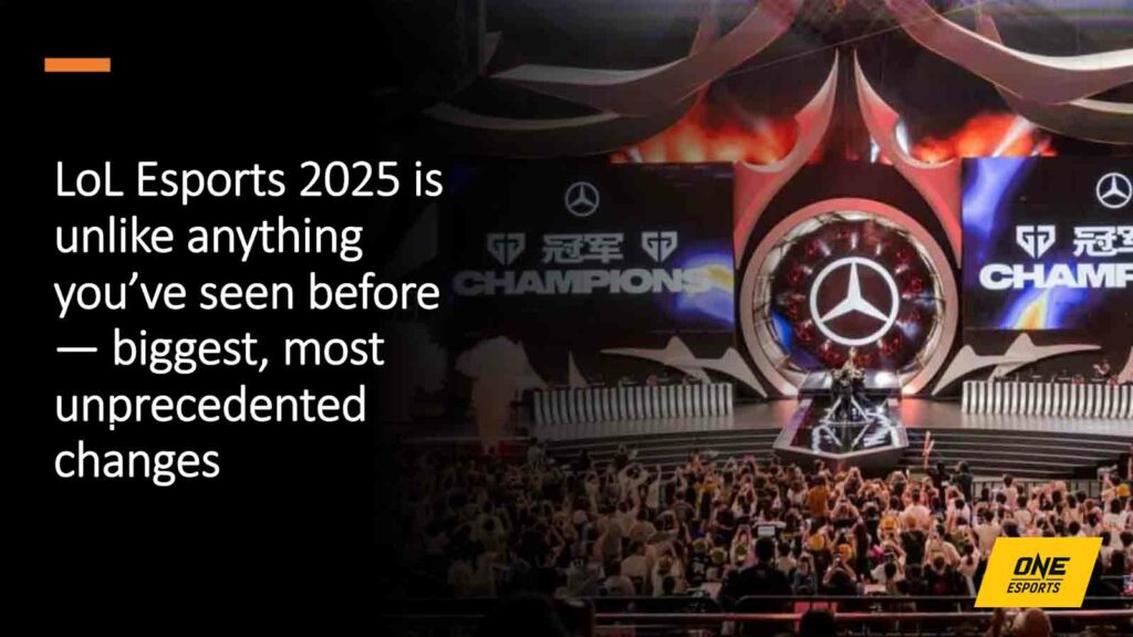 Gen.G winning MSI 2024, a featured image for ONE Esports article "LoL Esports 2025 is unlike anything you’ve seen before — biggest, most unprecedented changes"