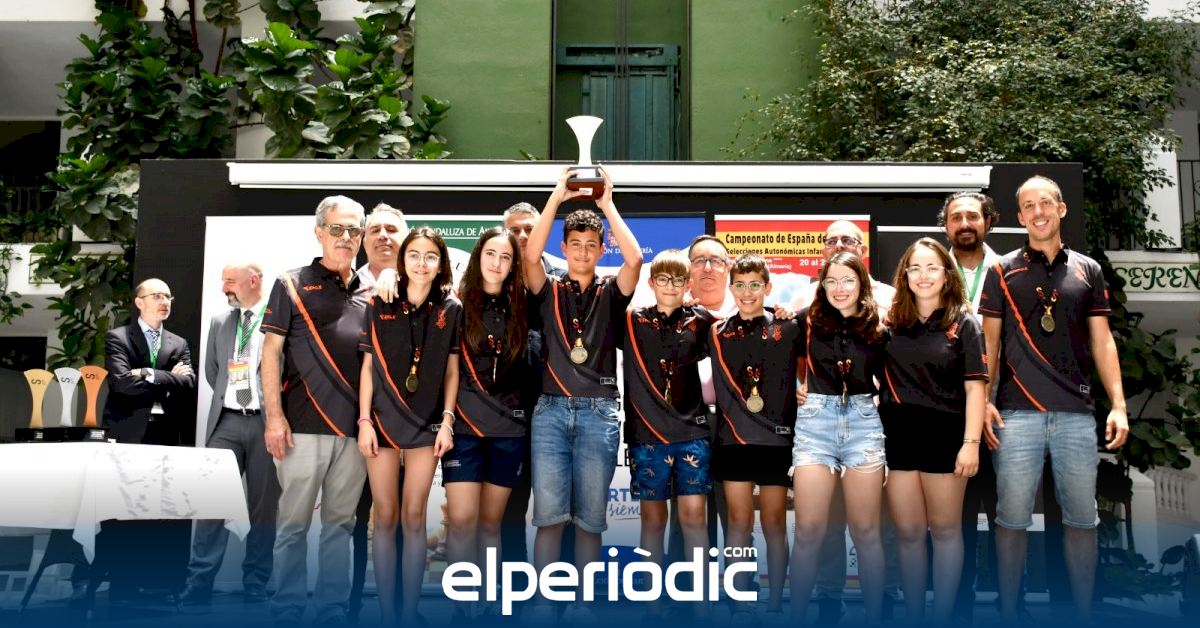 巴伦西亚 14 岁以下国际象棋队荣获西班牙冠军